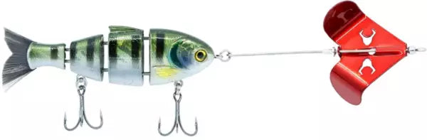 catchco fishing lures Mike Bucca Buzzing Baby Bull Shad Bluegill/Red