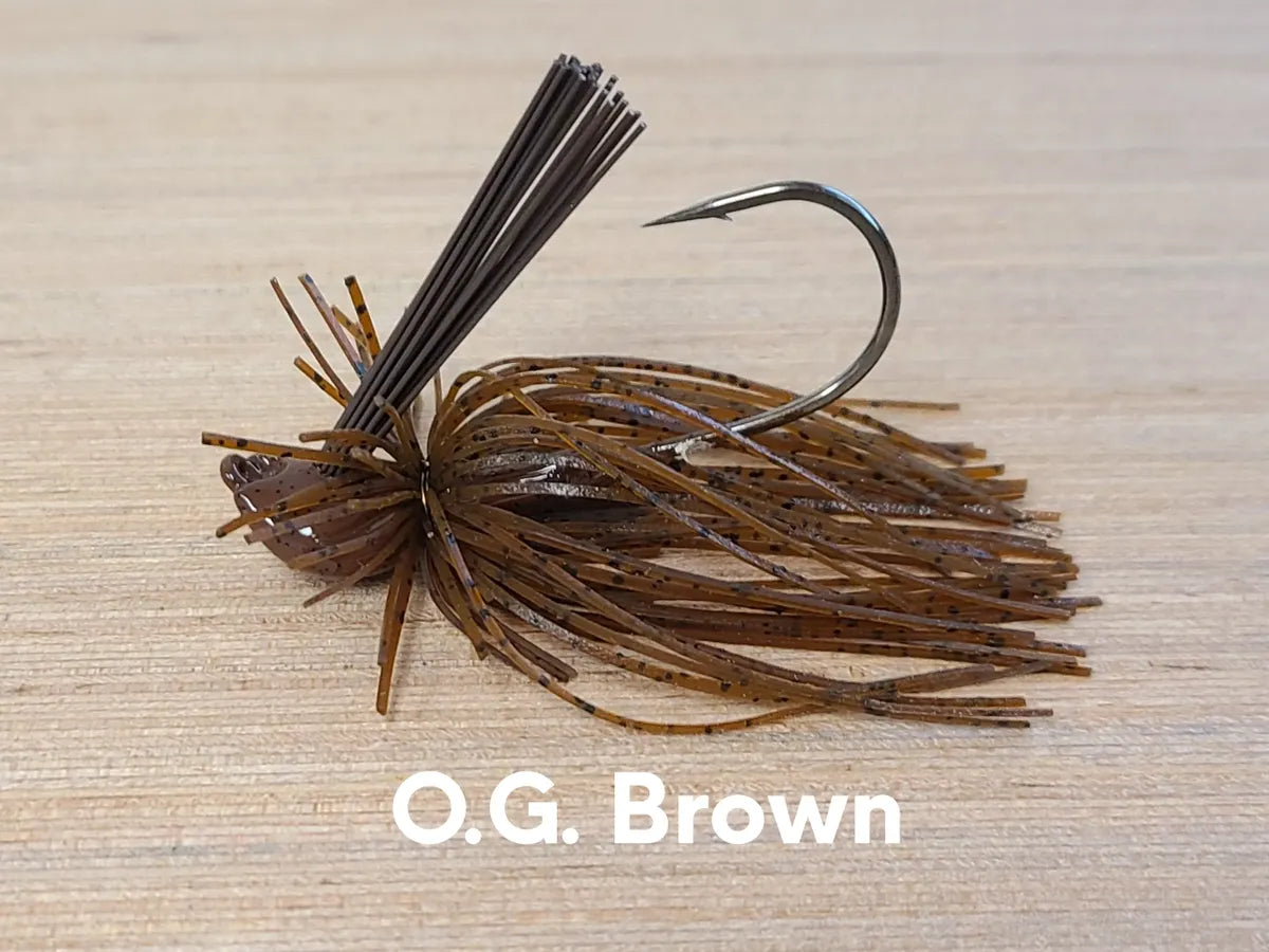 Buy o-g-brown PRECISION TACKLE CO. LIGHT DUTY FINESSE JIG