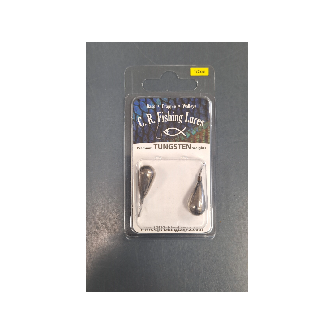FISHING TUNGSTEN TEAR DROP DROP SHOT WEIGHTS
