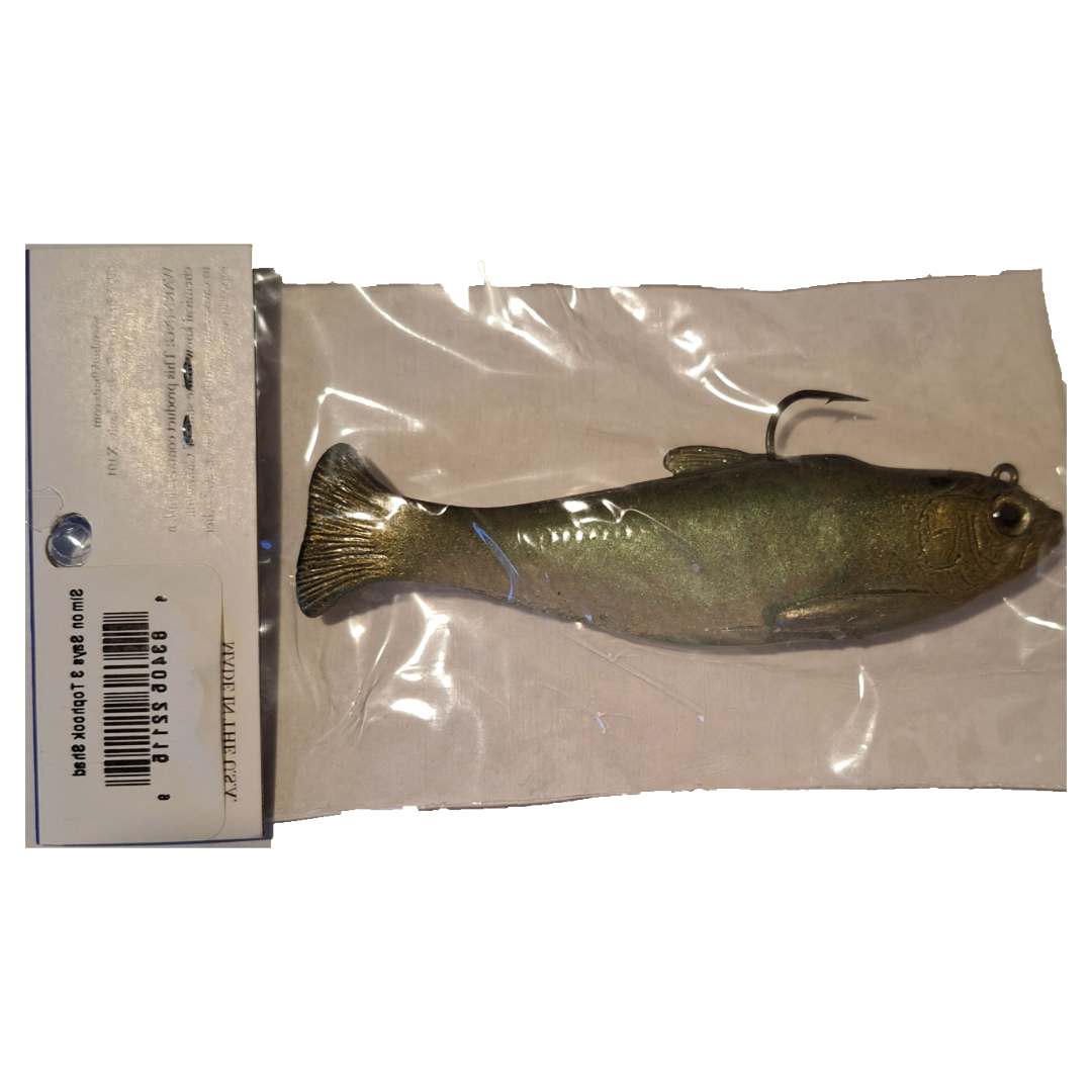 HUDDLESTON DELUXE TOP HOOK SHAD SWIMBAIT