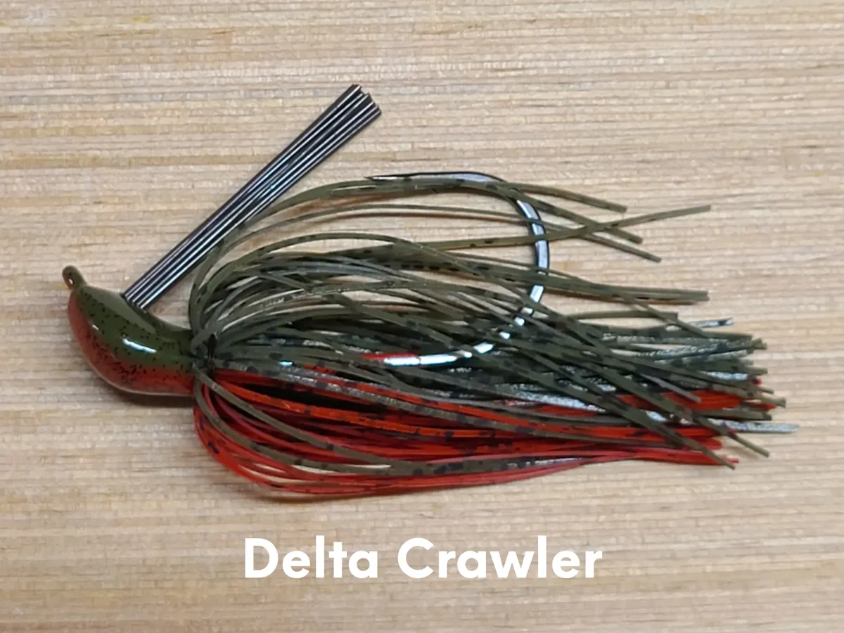 Buy delta-crawler PRECISION TACKLE CO. HEAVY COVER JIG