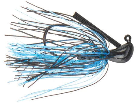 bad fishing lure Greenfish Tackle Bryan New Bad Little Dude Jig 1/2 oz / Black and Blue