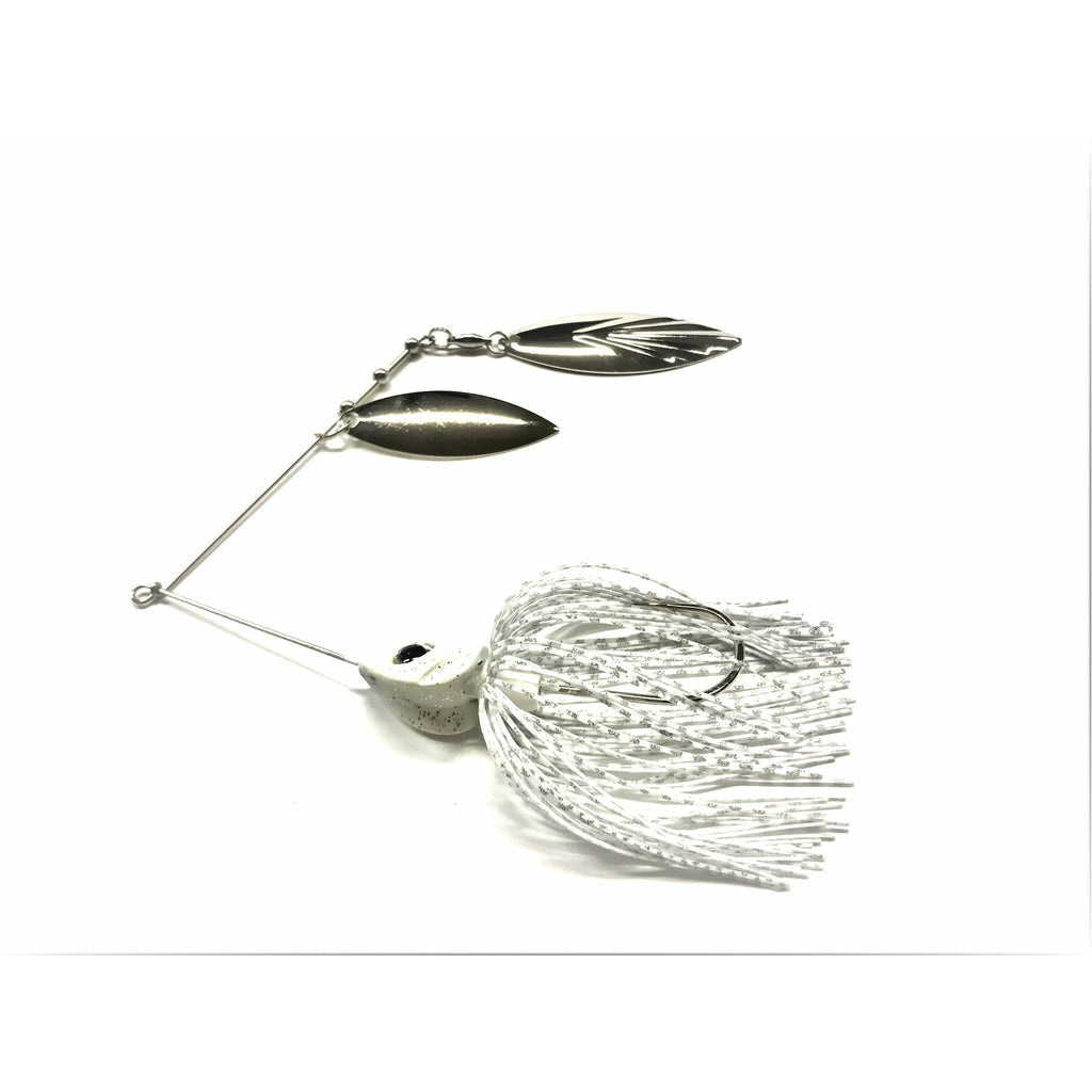 Buy white-w-silver-willow-willow PERSUADER PREMIUM SPINNER BAIT