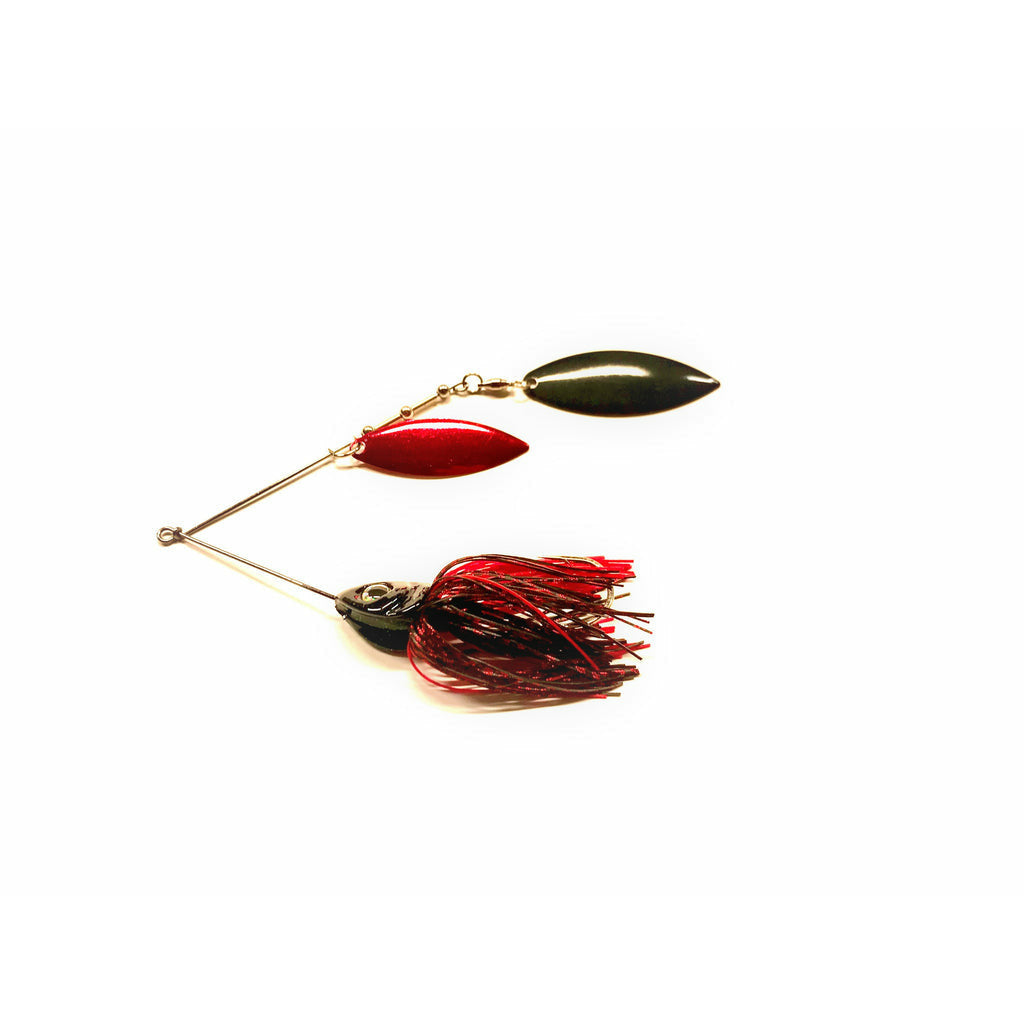 Buy black-red-w-painted-willow-willow PERSUADER PREMIUM SPINNER BAIT