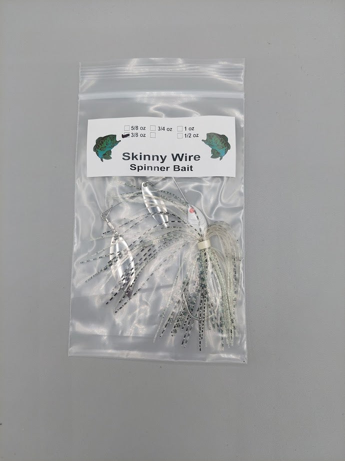 Buy dirty-shad SKINNY WIRE SPINNER BAIT - 2 BLADE