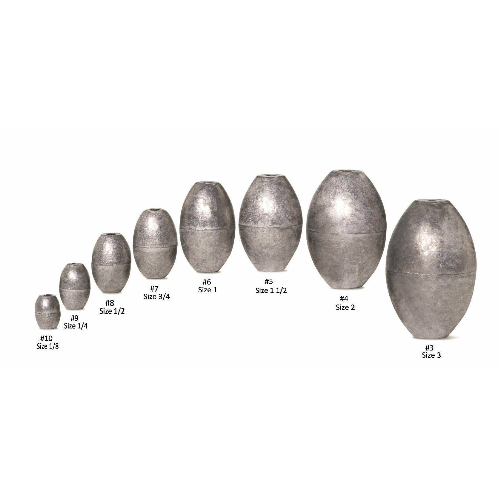 WATER GREMLIN EGG SINKERS - Main Image