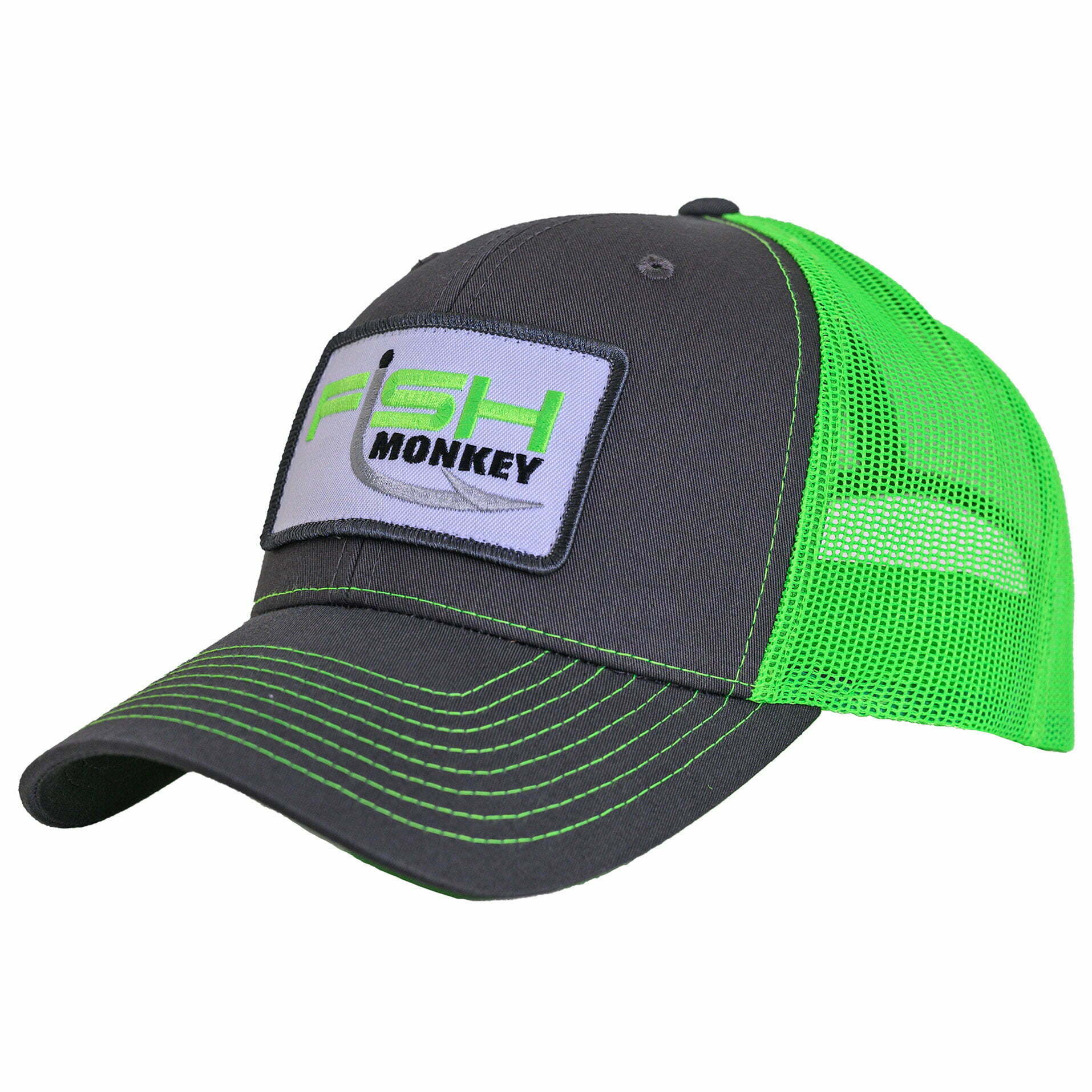 Buy mr-patch-charcoal-green FISH MONKEY HATS