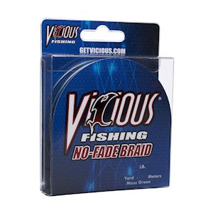 Vicious Fishing No-Fade Braid 30 lb / Moss Green