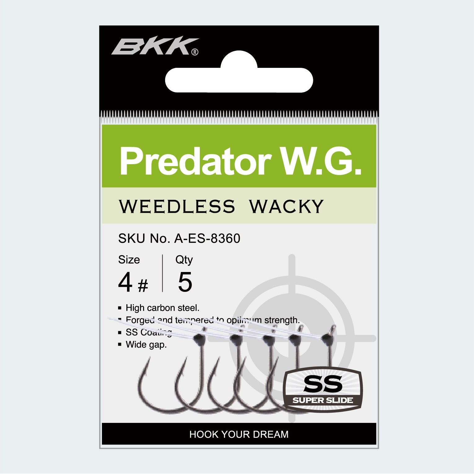 BKK Predator W.G. Weedless 1