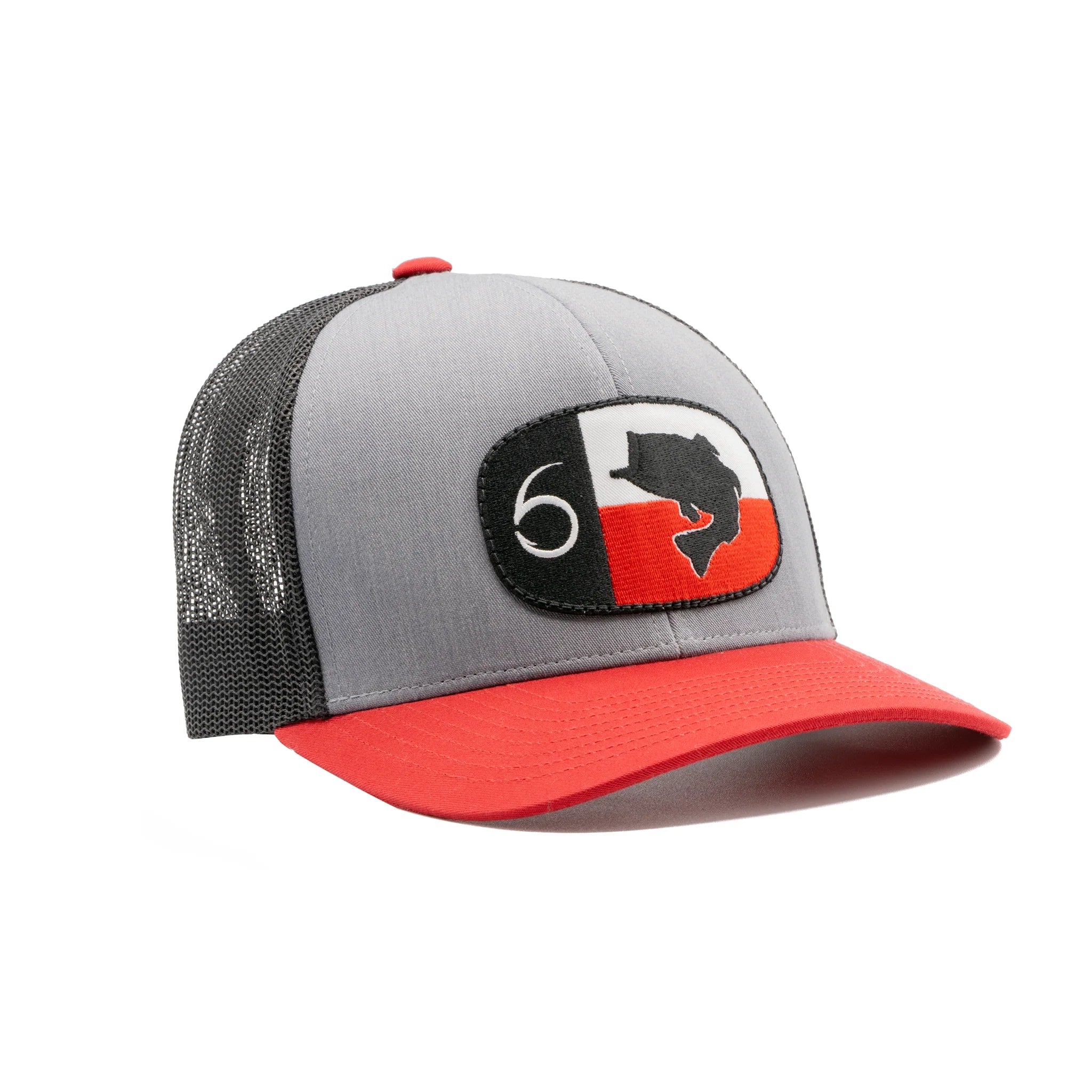 Buy texas-lunker-gray-black-red 6TH SENSE HATS