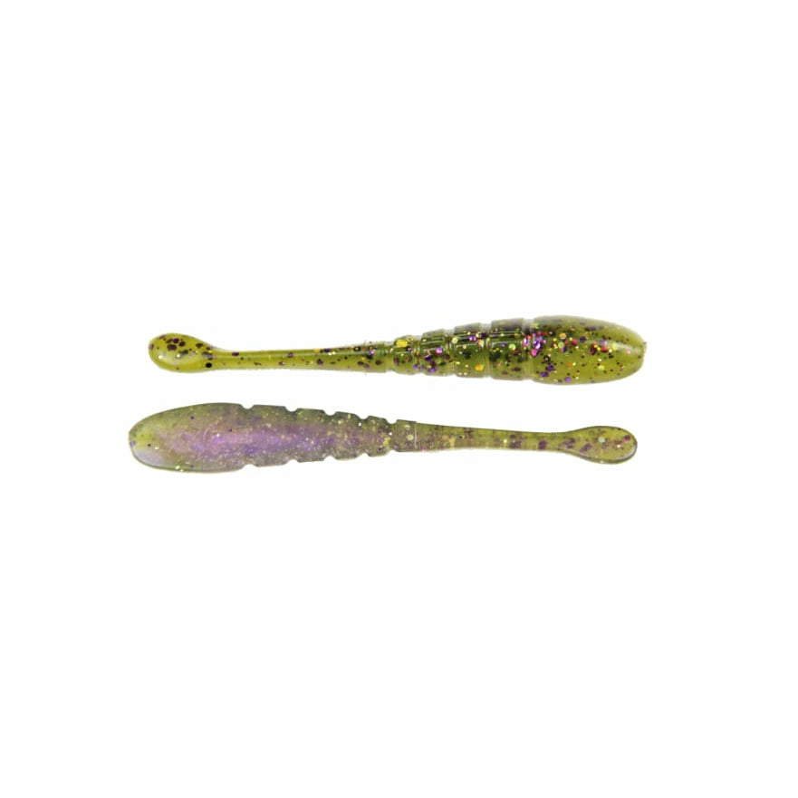 X Zone Lures Pro Series Finesse Slammer Bass Candy / 3.25