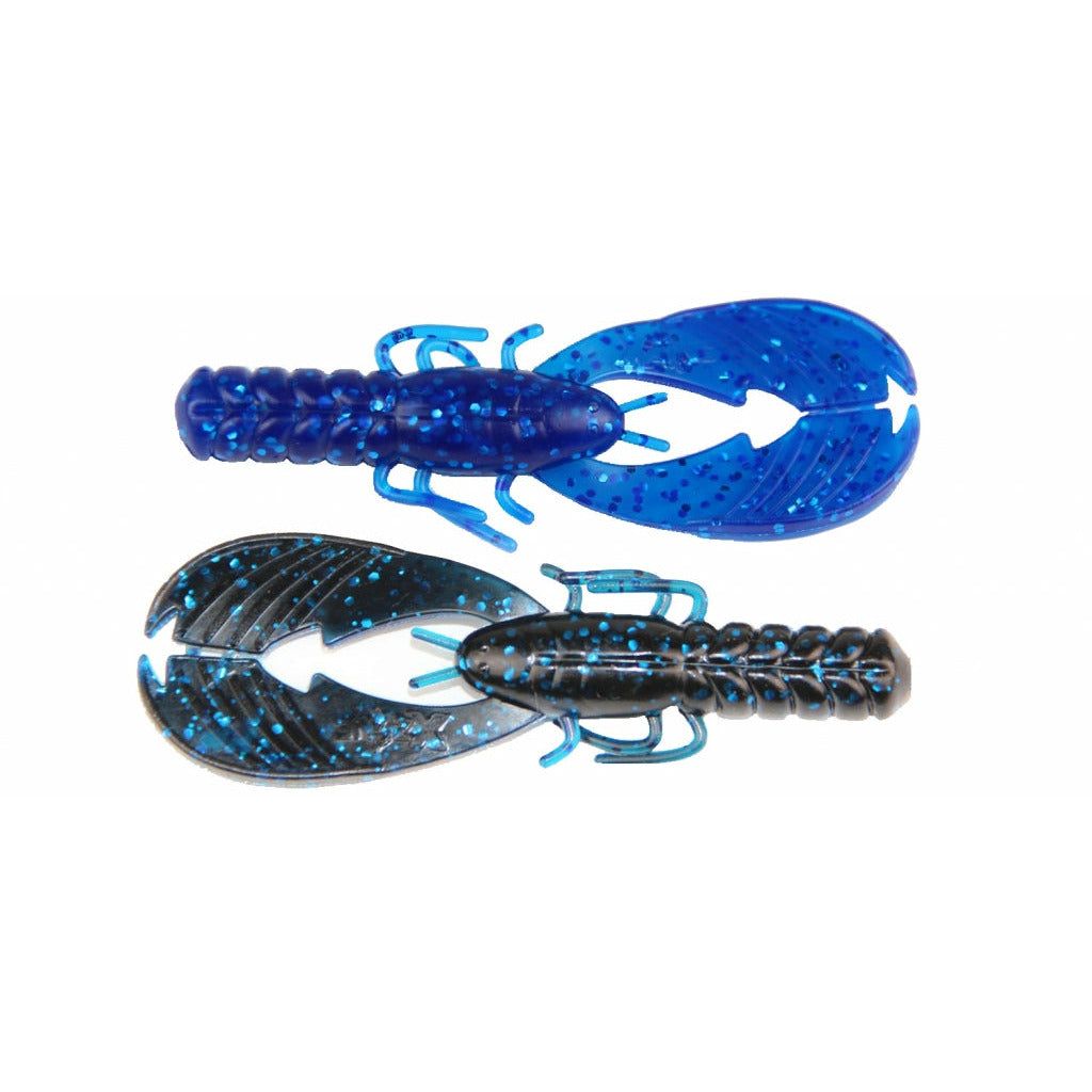 Buy black-blue-laminate X ZONE LURES MUSCLE BACK FINESSE CRAW