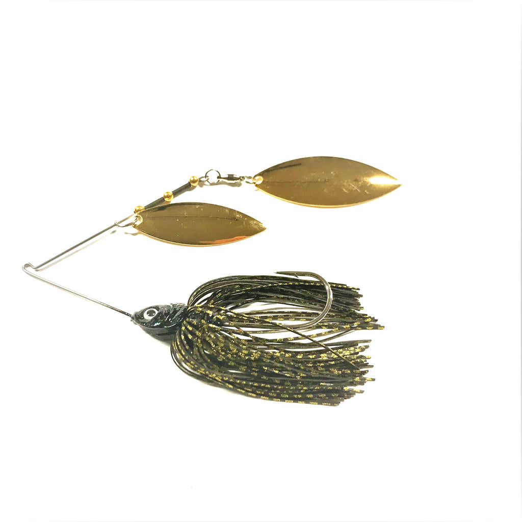 Buy black-w-gold-willow-willow PERSUADER PREMIUM SPINNER BAIT