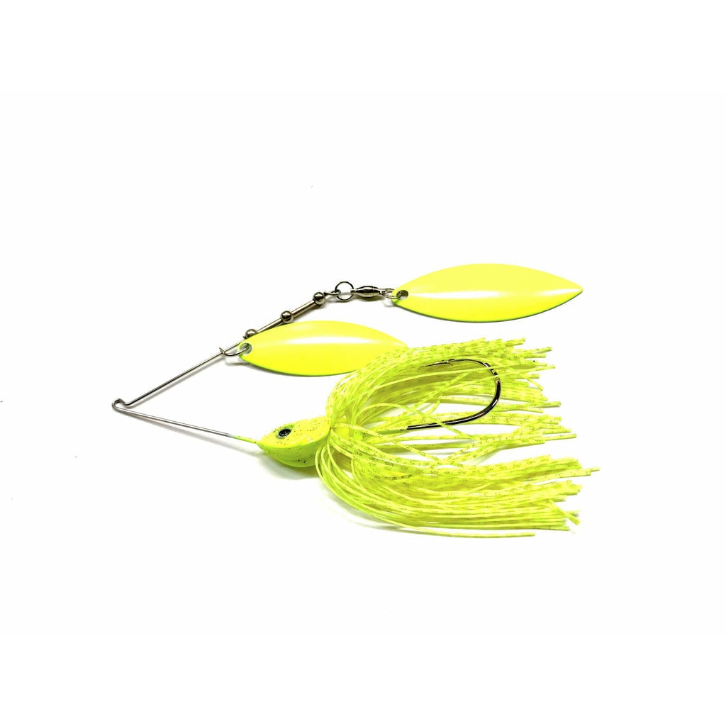 Buy chartreuse-flo-nickle-willow-willow PERSUADER PREMIUM SPINNER BAIT