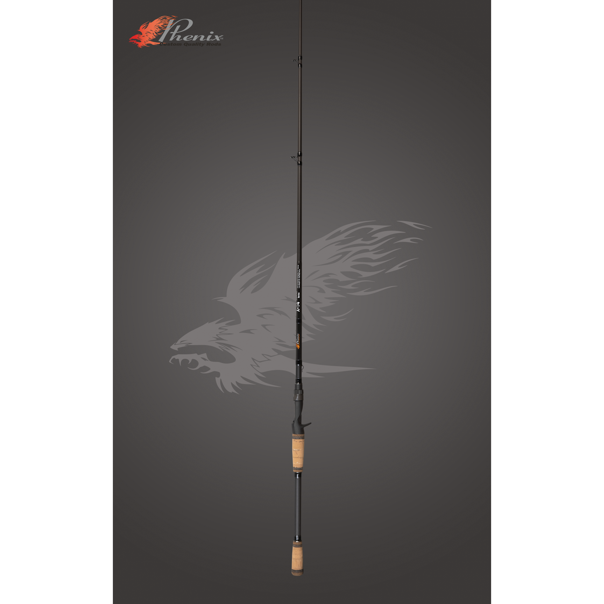 PHENIX RODS CRANKBAIT COMPOSITE X CASTING RODS
