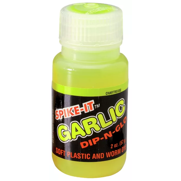 Spike It Dip N Glo Garlic 4 oz - Chartreuse