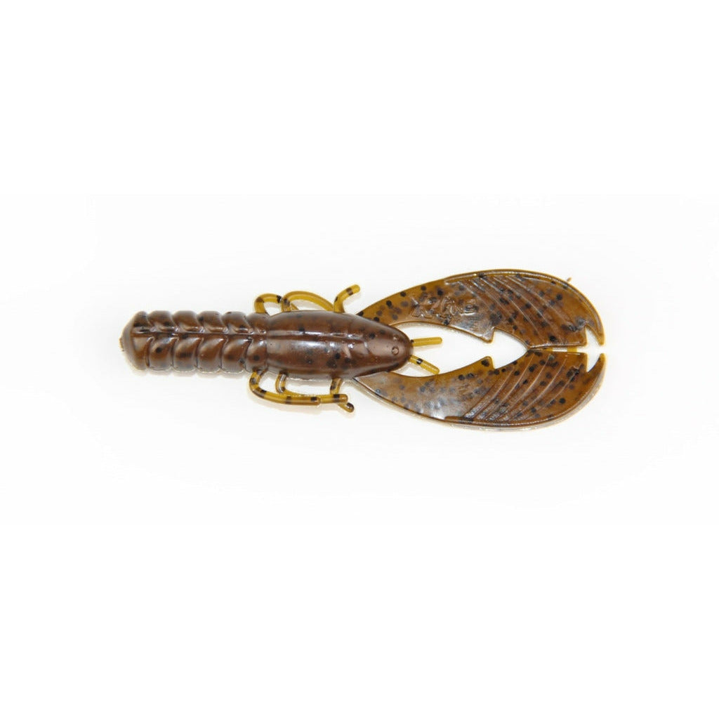 Buy green-pumpkin-black-flake X ZONE LURES MUSCLE BACK FINESSE CRAW