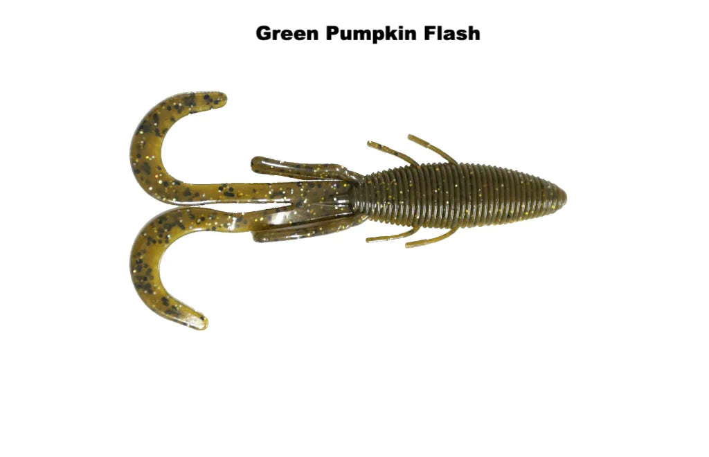 Missile Baits Baby D Stroyer -Green Pumpkin Flash