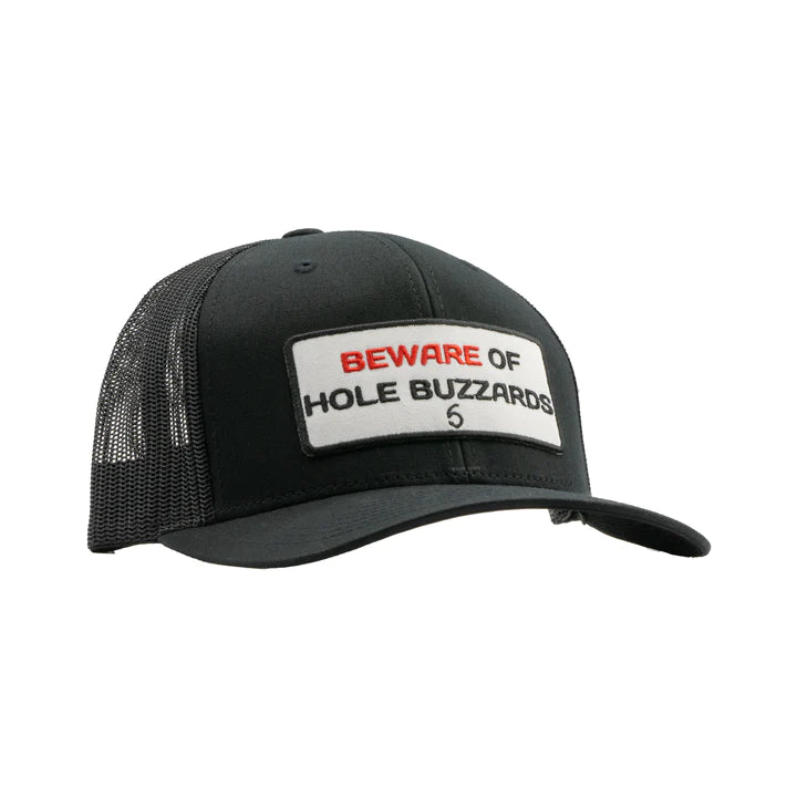 Buy beware-of-hole-buzzards-black 6TH SENSE HATS