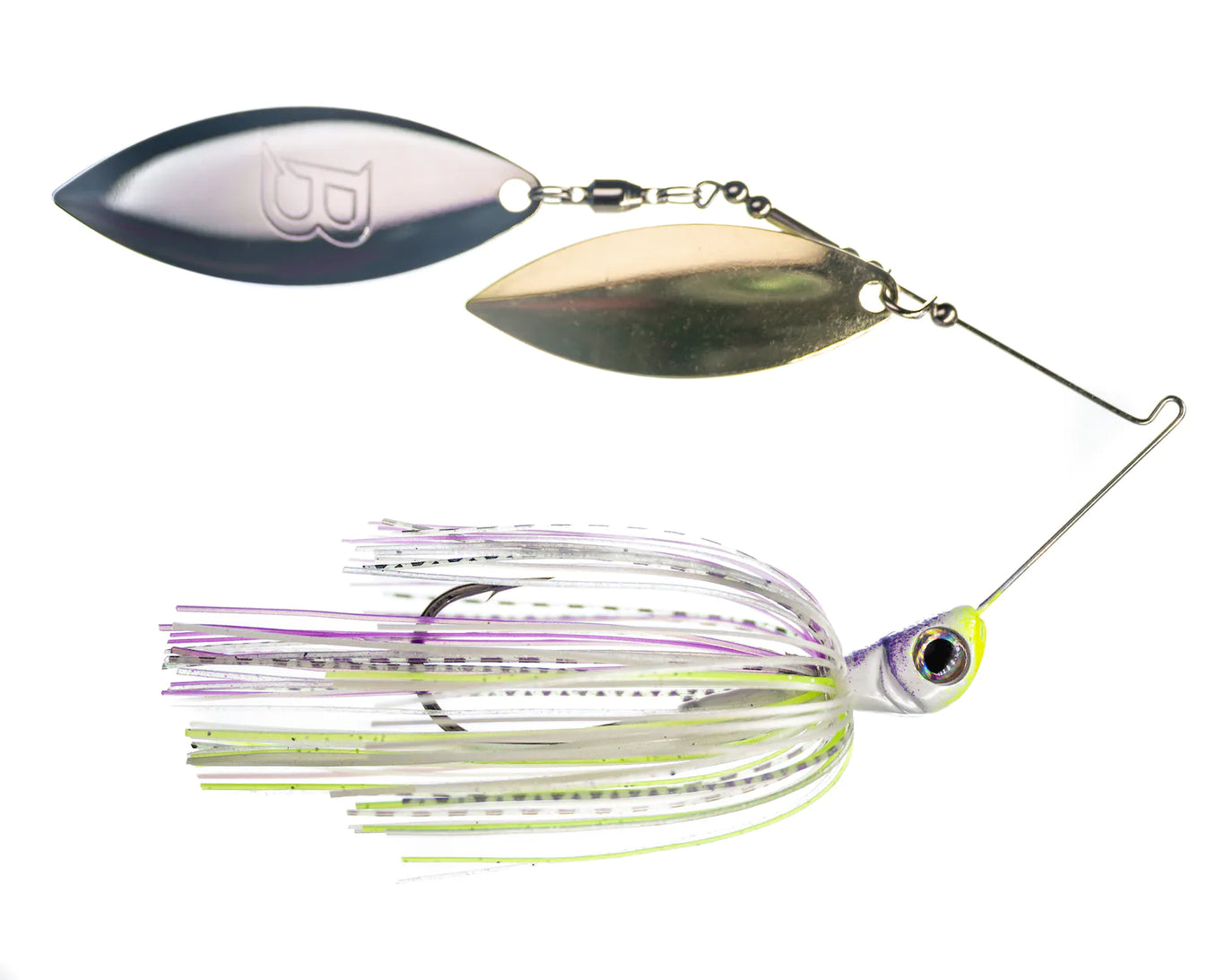 Buy lavender-shad BIZZ BAITS BIZZ BLADE DOUBLE WILLOW