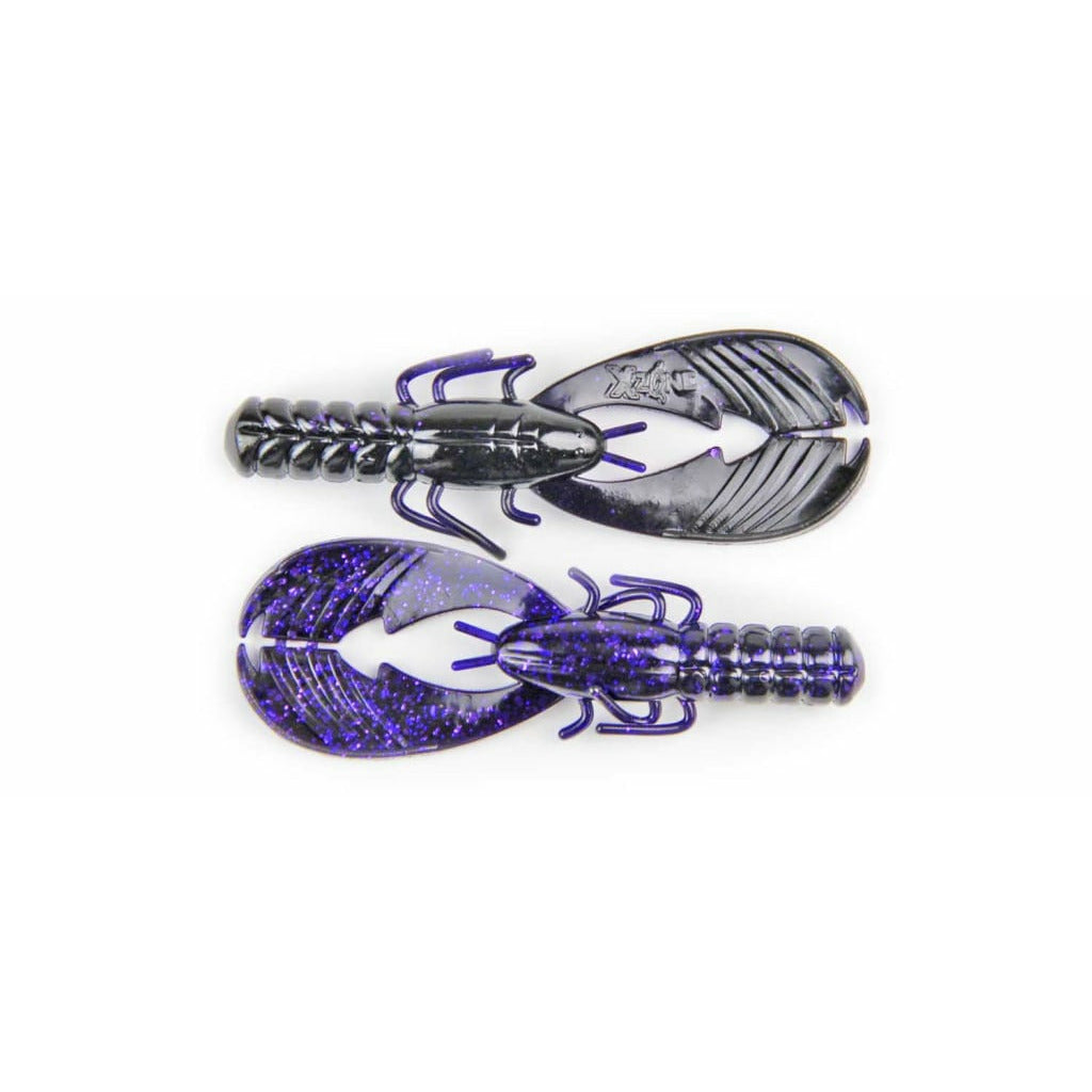 Buy purple-shadow X ZONE LURES MUSCLE BACK CRAW