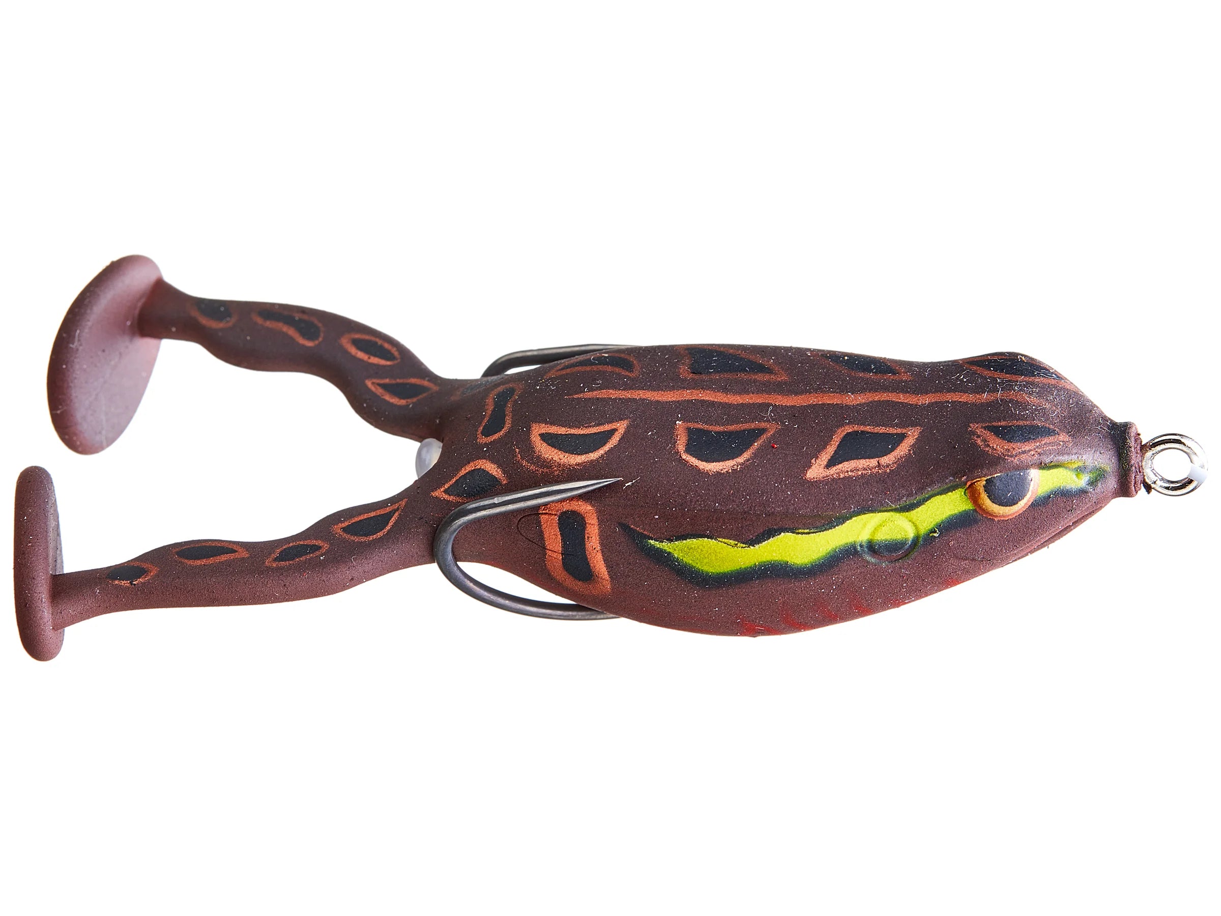 Buy natural-red SPRO FLAPPIN FROG 65