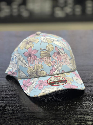 Buy coastal-bloom-side-patch-performance-rope-hat COPPERSTATE TACKLE HATS