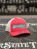 Coral/Teal Logo - New Era Adjustable Trucker