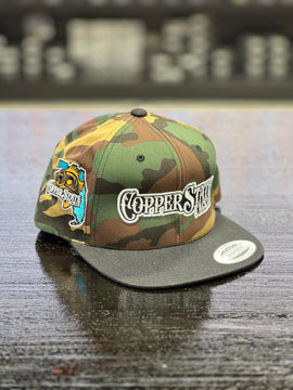 Buy camo-black-florida-logo-flatbill-snapback COPPERSTATE TACKLE HATS