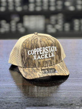 Buy bottomland-camo-text-logo-1010-performance COPPERSTATE TACKLE HATS