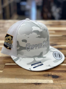 Buy multicam-alpine-flatbill-trucker COPPERSTATE TACKLE SIDE PATCH HATS
