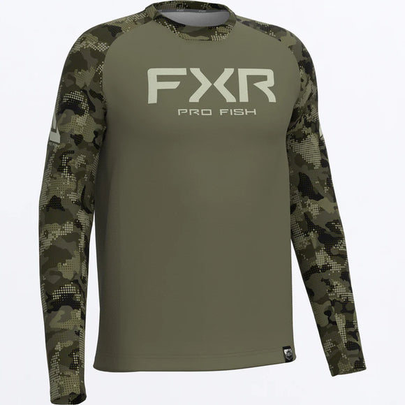 FXR M DERBY DRIFT CAMO AIR UPF LONGSLEEVE 26