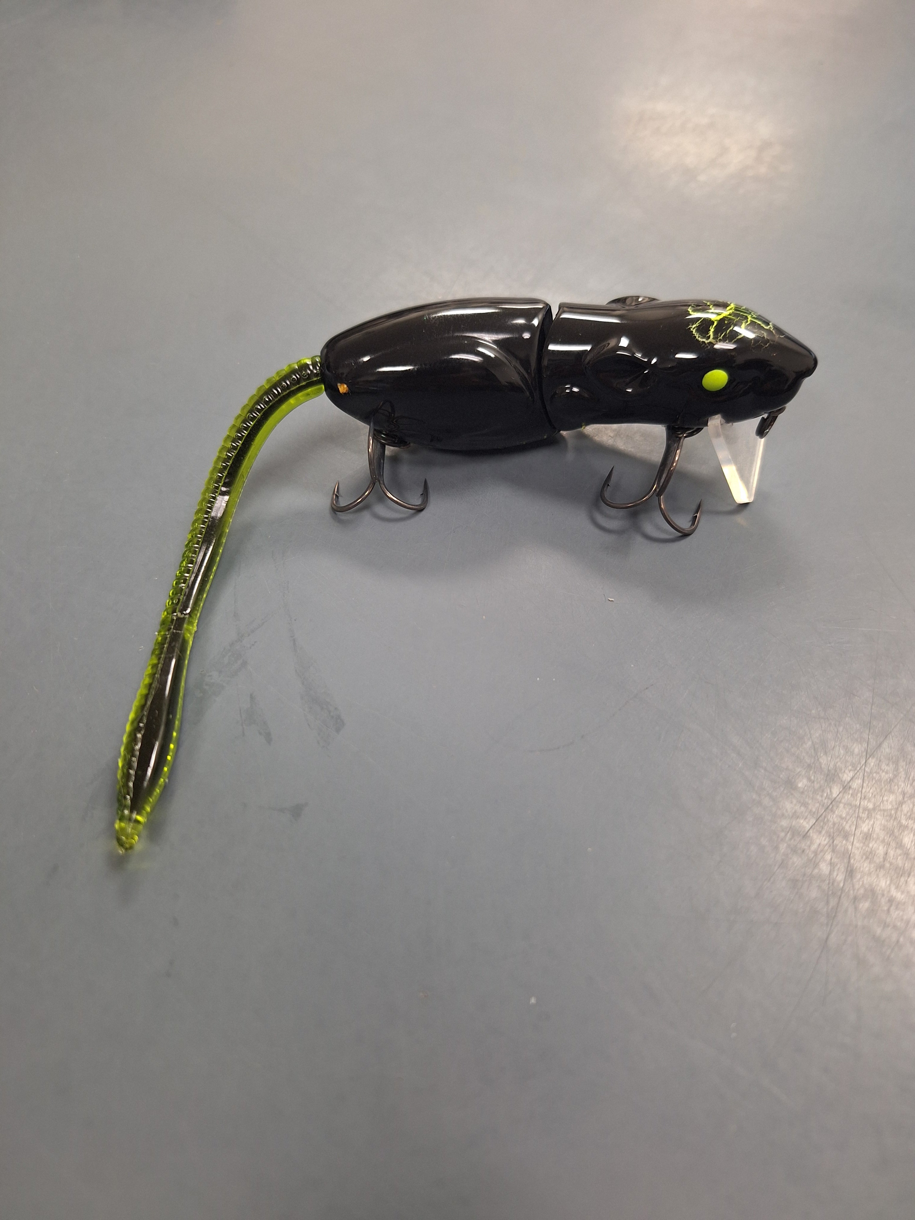 bass fishing mouse lure STRONGARM LURES MIGHTY MOUSE Buster Brown