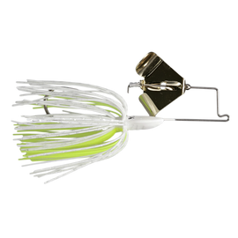 Buy white-and-chart-w-gold-blade BUCKEYE LURES BUZZERK