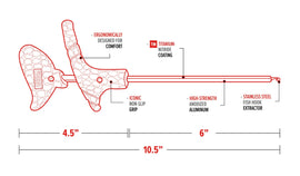 BUBBA 12" HOOK EXTRACTOR - 0