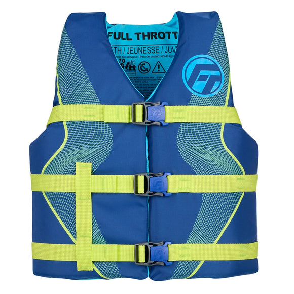 FULL THROTTLE YOUTH NYLON LIFE JACKET