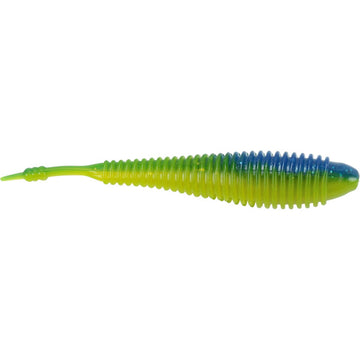 Buy electric-blue-chartreuse HOG FARMER SPUNK SHAD PINTAIL SWIMBAIT