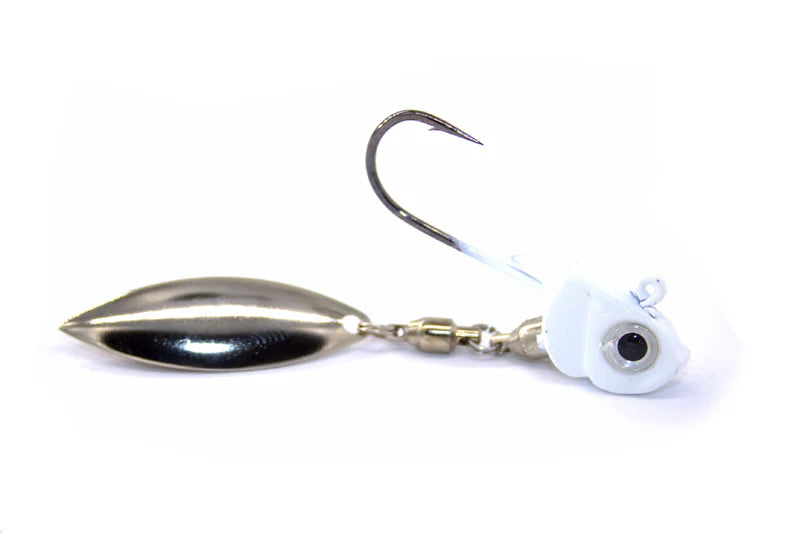 Buy snow-white-silver-blade COOLBAITS THE &quot;DOWN UNDER&quot; UNDERSPIN