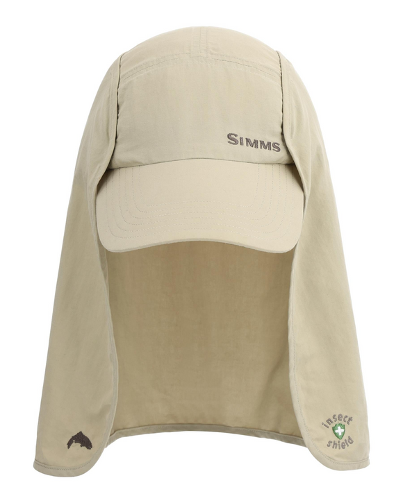 SIMMS BUGSTOPPER SUNSHIELD CAP
