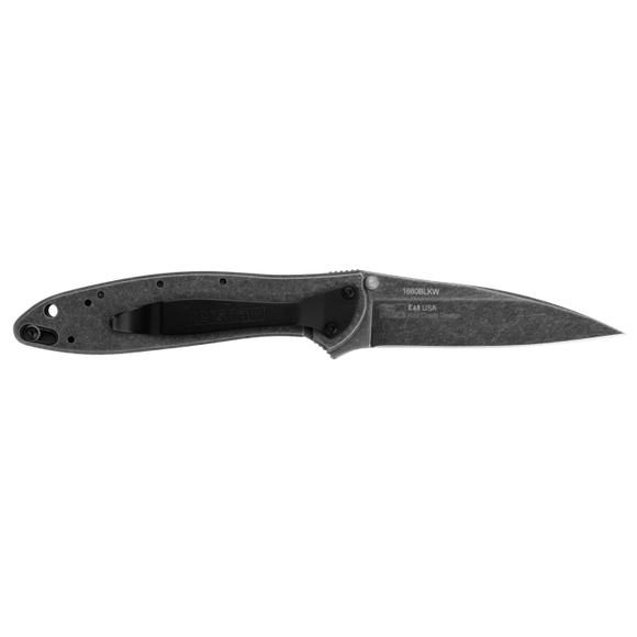 KERSHAW LEEK - BLACKWASH KNIFE