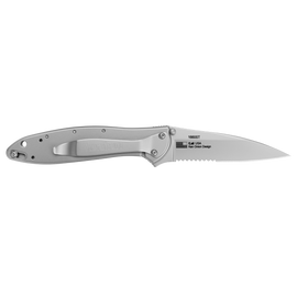KERSHAW LEEK - SILVER SERRATED KNIFE