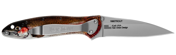 KERSHAW LEEK - RAINBOW TROUT KNIFE