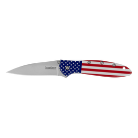 KERSHAW LEEK - USA FLAG KNIFE