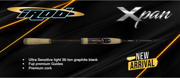 IROD XPAN SPINNING RODS | Copperstate Tackle