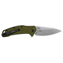KERSHAW LINK - OLIVE STONEWASH KNIFE-1