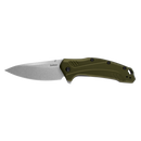 KERSHAW LINK - OLIVE STONEWASH KNIFE-2