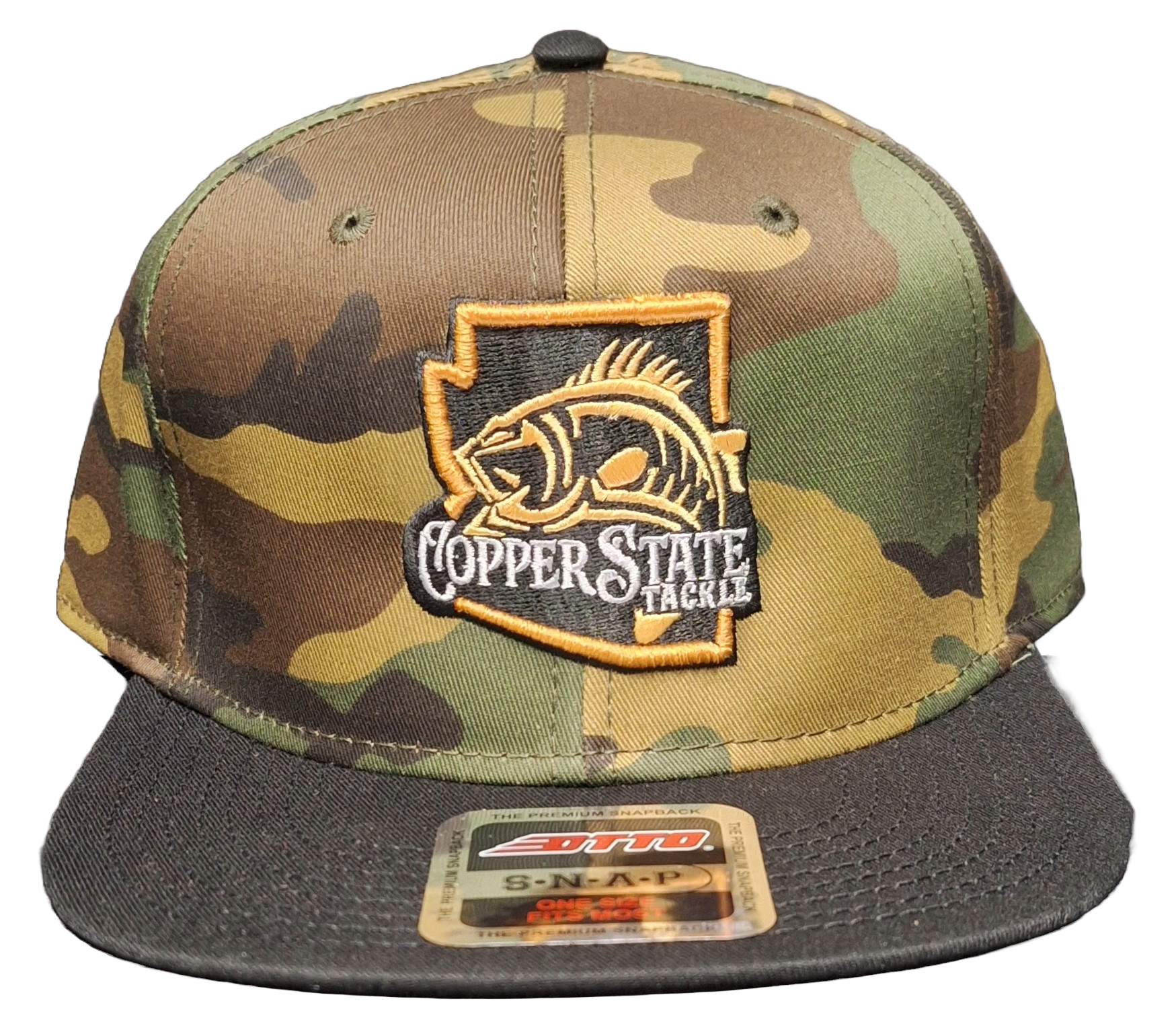 Buy camo-with-black-bill COPPERSTATE TACKLE HATS