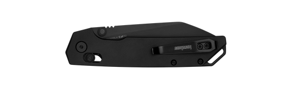 KERSHAW IRIDIUM REVERSE TANTO BLACK KNIFE