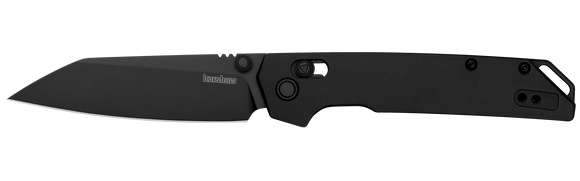 KERSHAW IRIDIUM REVERSE TANTO BLACK KNIFE