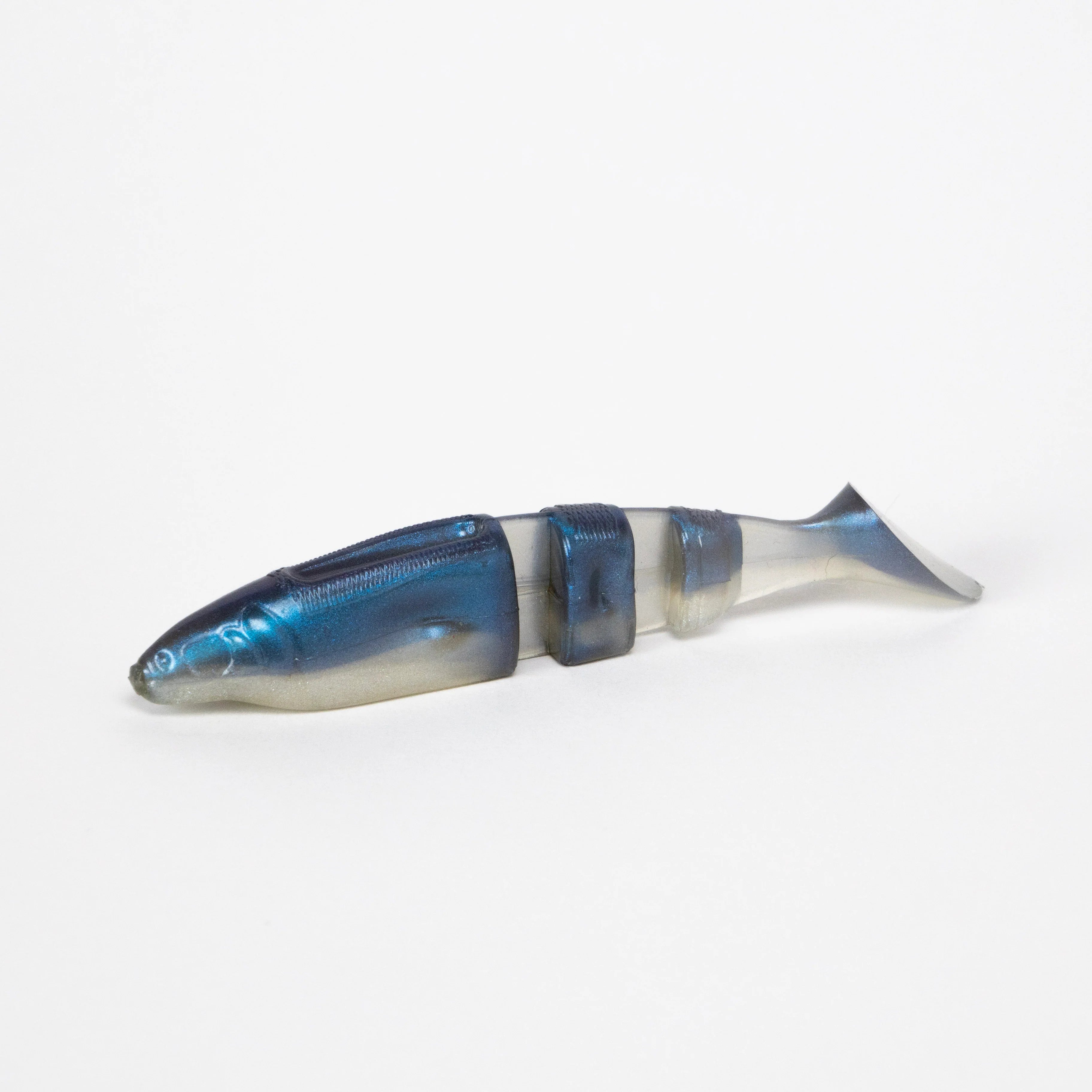 fish getter lure company fork tail Lake Fork Boot Tail Magic Shad-Albino Shad